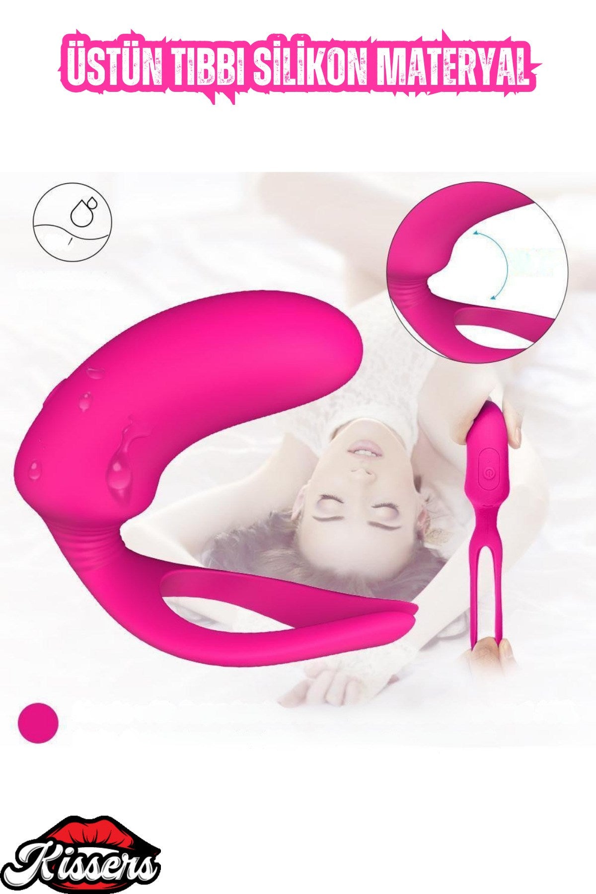 Şarjlı Kablosuz Kumandalı Unisex Kullanım Penise Takılabilir Klitoris Uyarıcı Vibratör