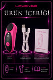 Lovense Dünyanin Her Yerinden Kontrol Edilebilen Ferri Telefon Kontrollü Giyilebilir Güçlü Titreşimli Vibratör