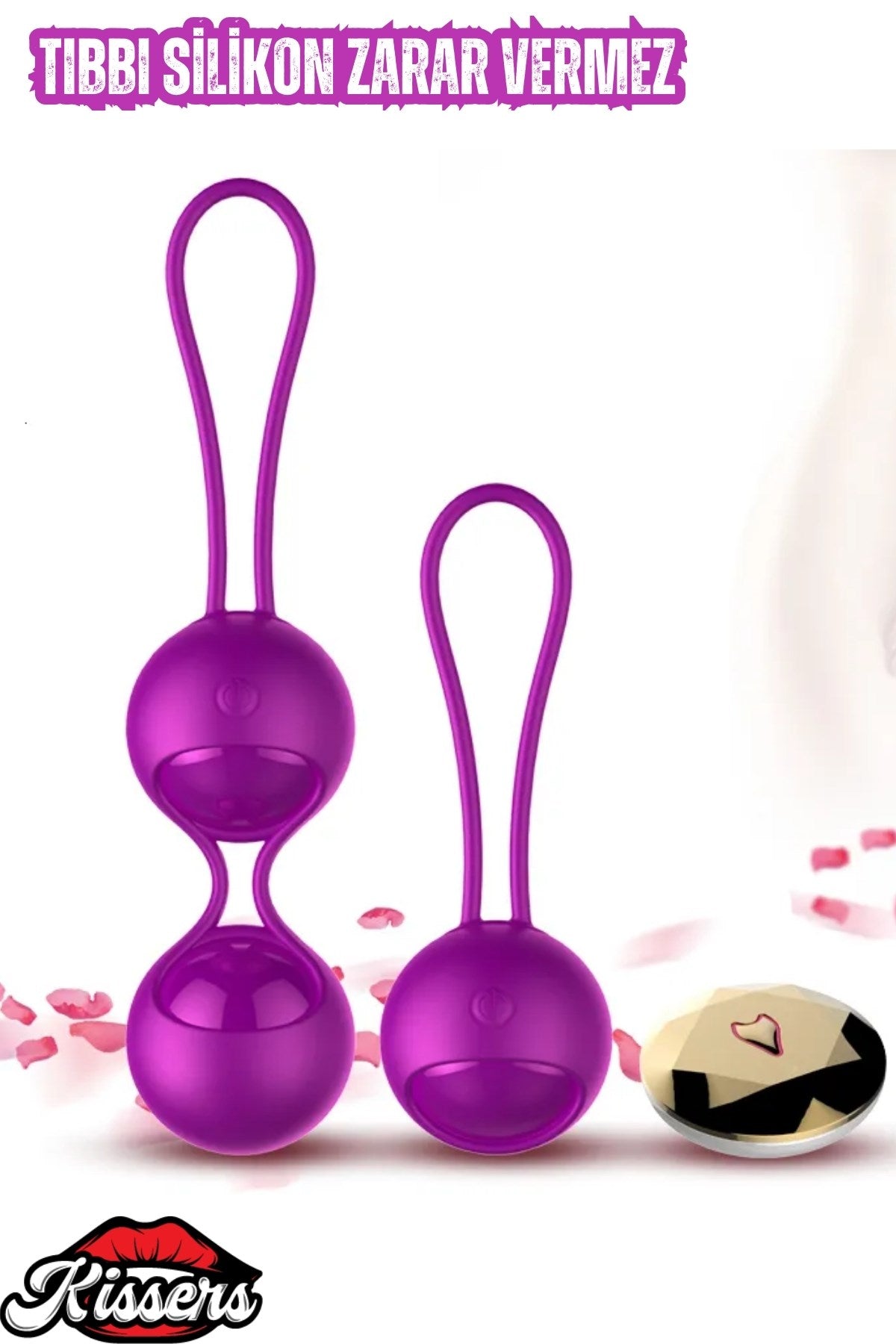 Uzaktan Kumandalı G-Spot Klitoris Uyarıcı Giyilebilir Kegel Egzersiz Vajinal Top Vibratör 