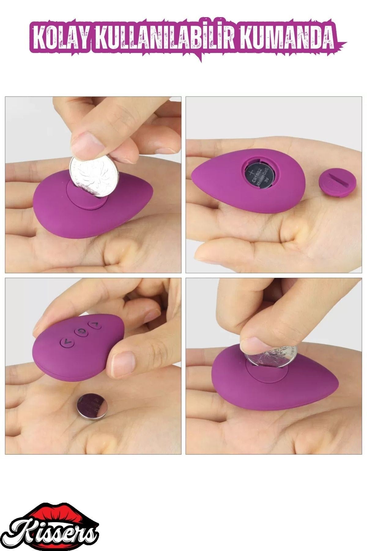 Uzaktan Kumandalı Giyilebilir G Nokta ve Klotiris Uyarıcılı Titreşim Modlu Vibratör