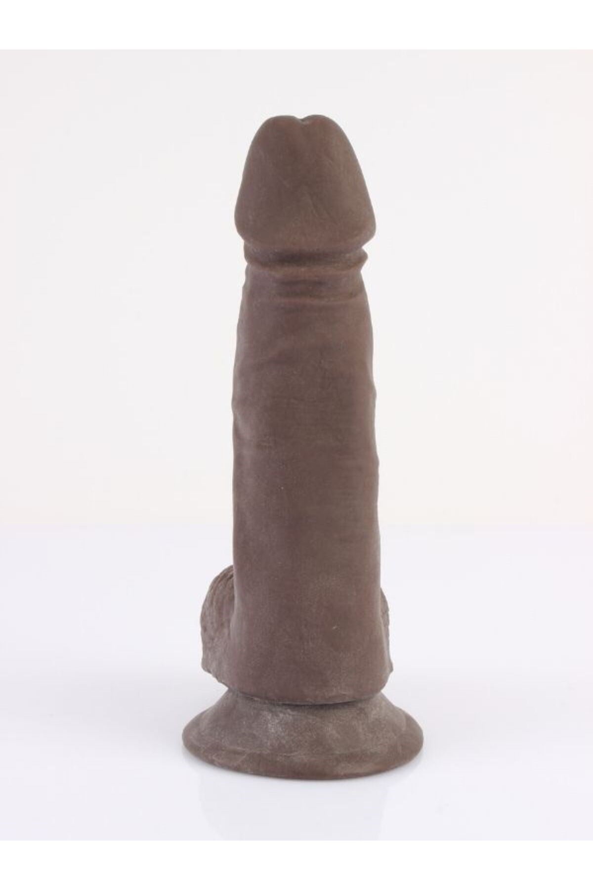 Ultra Realistik Eğilip Bükülebilir G Noktası Ve Klitoris Uyarıcı Kıkırdaklı Melez Penis Dildo 18 Cm