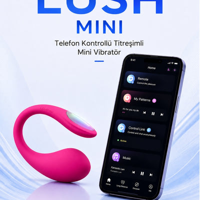 Lovense Dünyanin Her Yerinden Kontrol Edilebilen Giyilebilir Lush Mini Vibratör