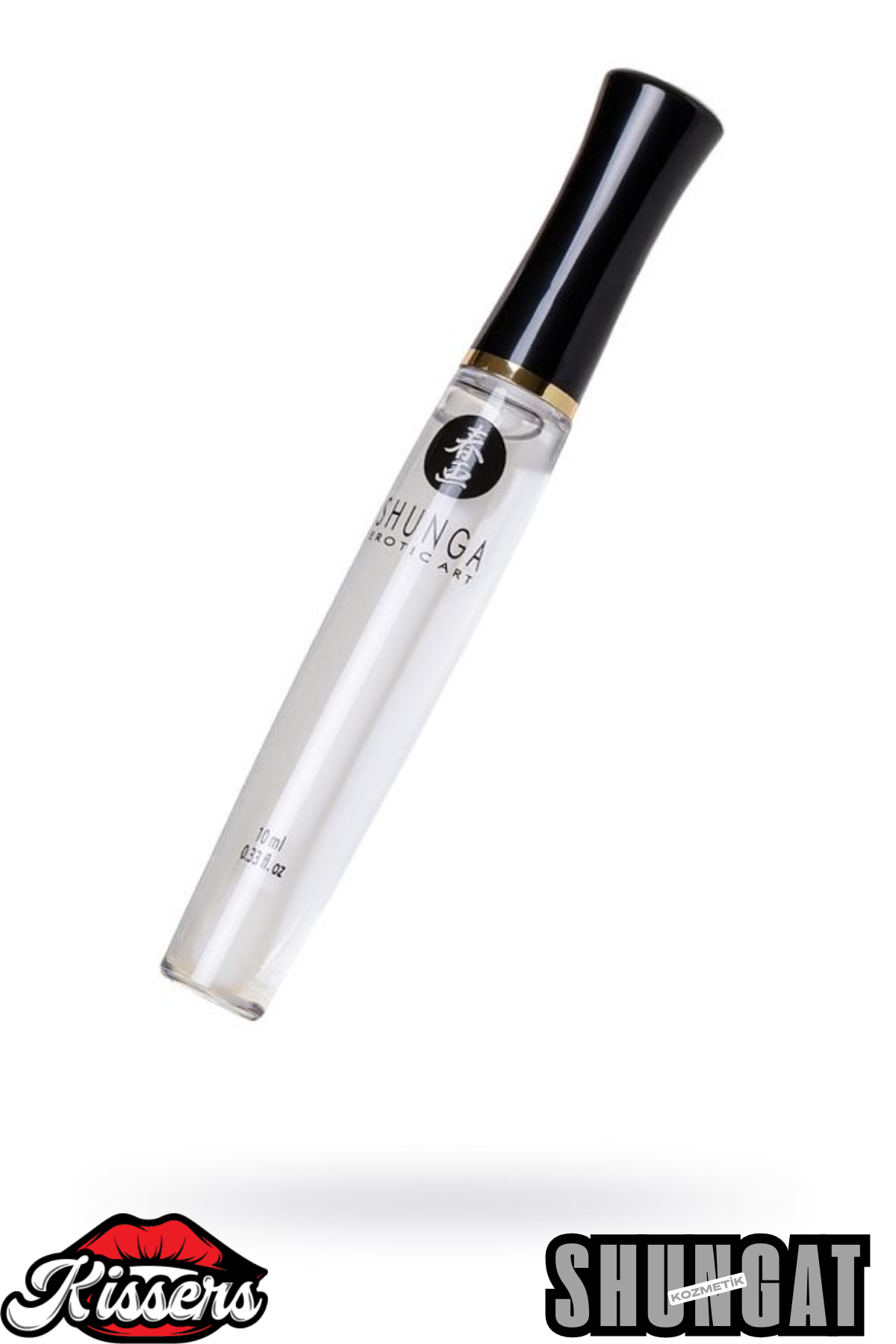 Kissers Shunga İlahi Zevk Dudak Parlatıcısı Buzlu Ateş Etkili Çilek Şampanya Aromalı 10 Ml