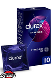 Durex Intense 10’lu Paket Tırtıklı Uyarıcı Prezervatif Isıtıcı Etkili