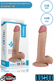 Lovetoy Eğilip Bükülebilir Vantuzlanabilir Ultra Soft Dildo Penis 22 cm