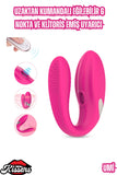 Uzaktan Kumandalı Eğilebilir G Nokta ve Klitoris Emiş Uyarıcı
