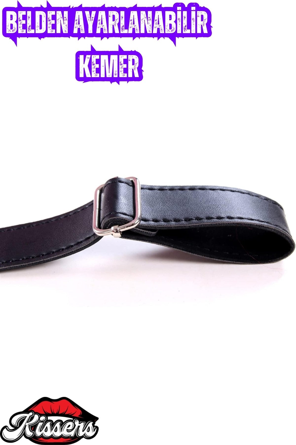 Bsdm Ayarlanabilir Esaret Kemeri Erkek Bekaret Kafesi Askılı Deri Külot Fantezi Penis Kilidi