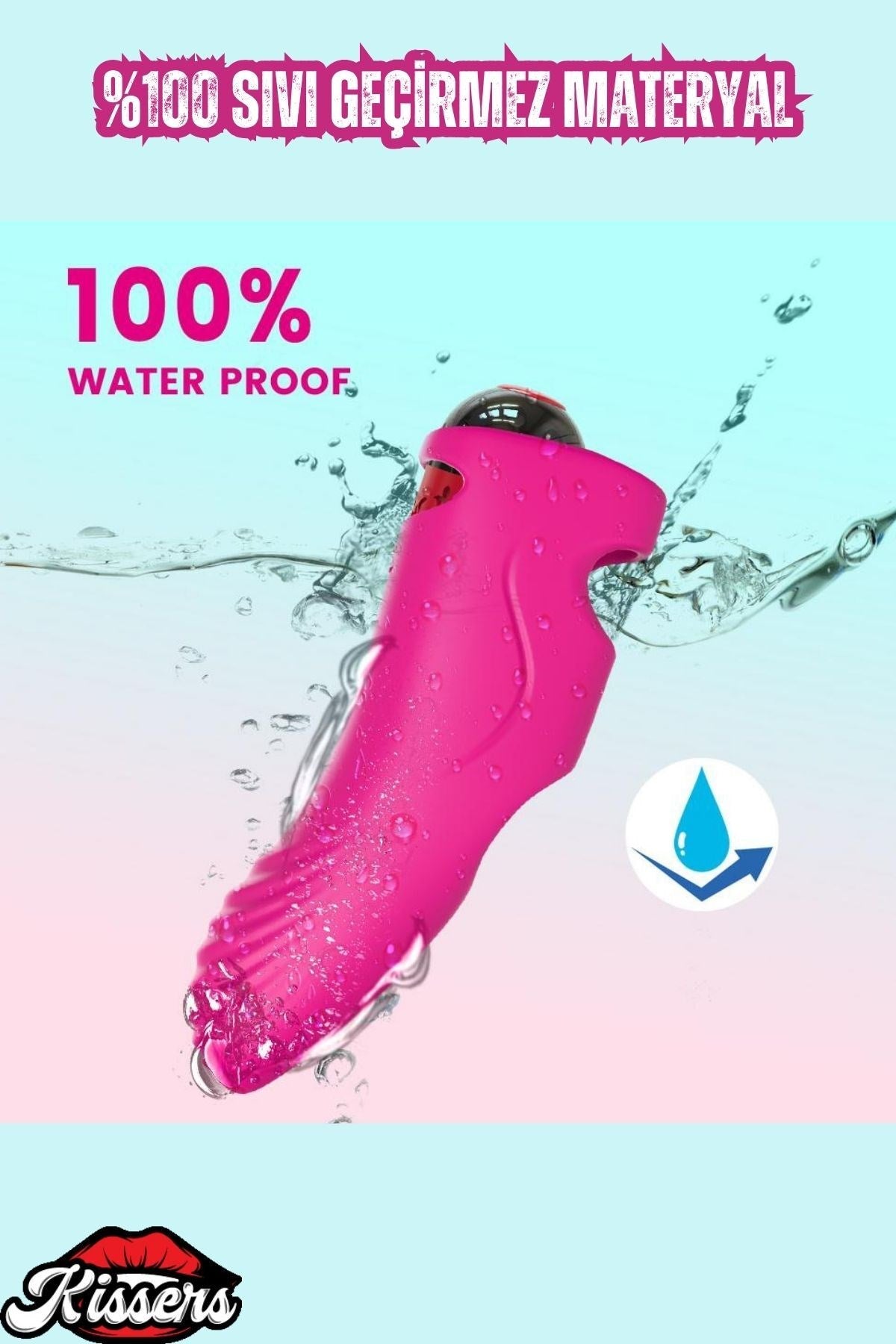 G Nokta ve Klitoris Uyarıcı Parmağa Takılabilir 9 Modlu Mini Vibratör Pembe