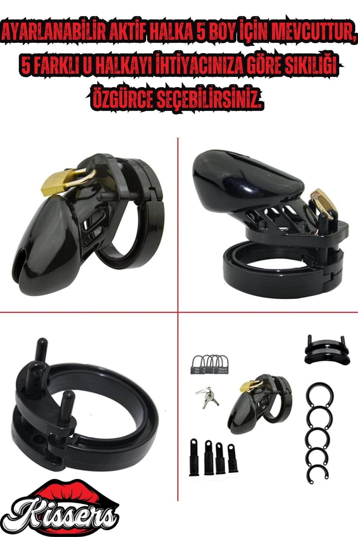 Bsdm Plastik Penis Kilidi Black Chastity Cock Cage Bekaret Cihazı Siyah Penis Esaret Kafesi