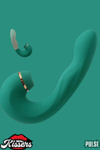 Cinsel Oyuncak G-Spot Uyarıcılı Klitoris Emişli Tıklama Modlu Güçlü Titreşimli 3 in 1 Vibratör