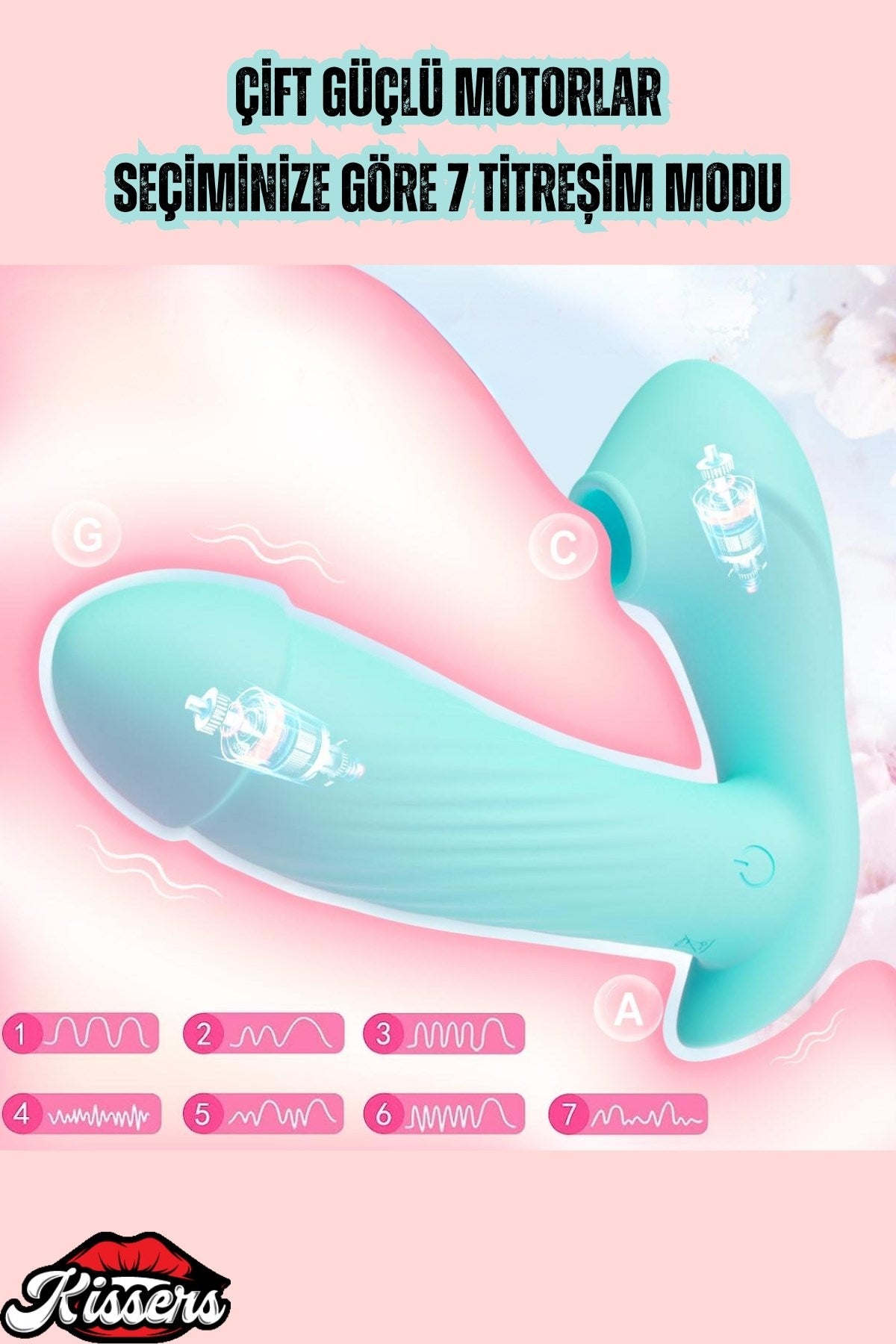 Telefon Kontrollü Emişli Isıtmalı Klitoris Emiş Uyarıcı Yapay Penis Giyilebilir Vibratör