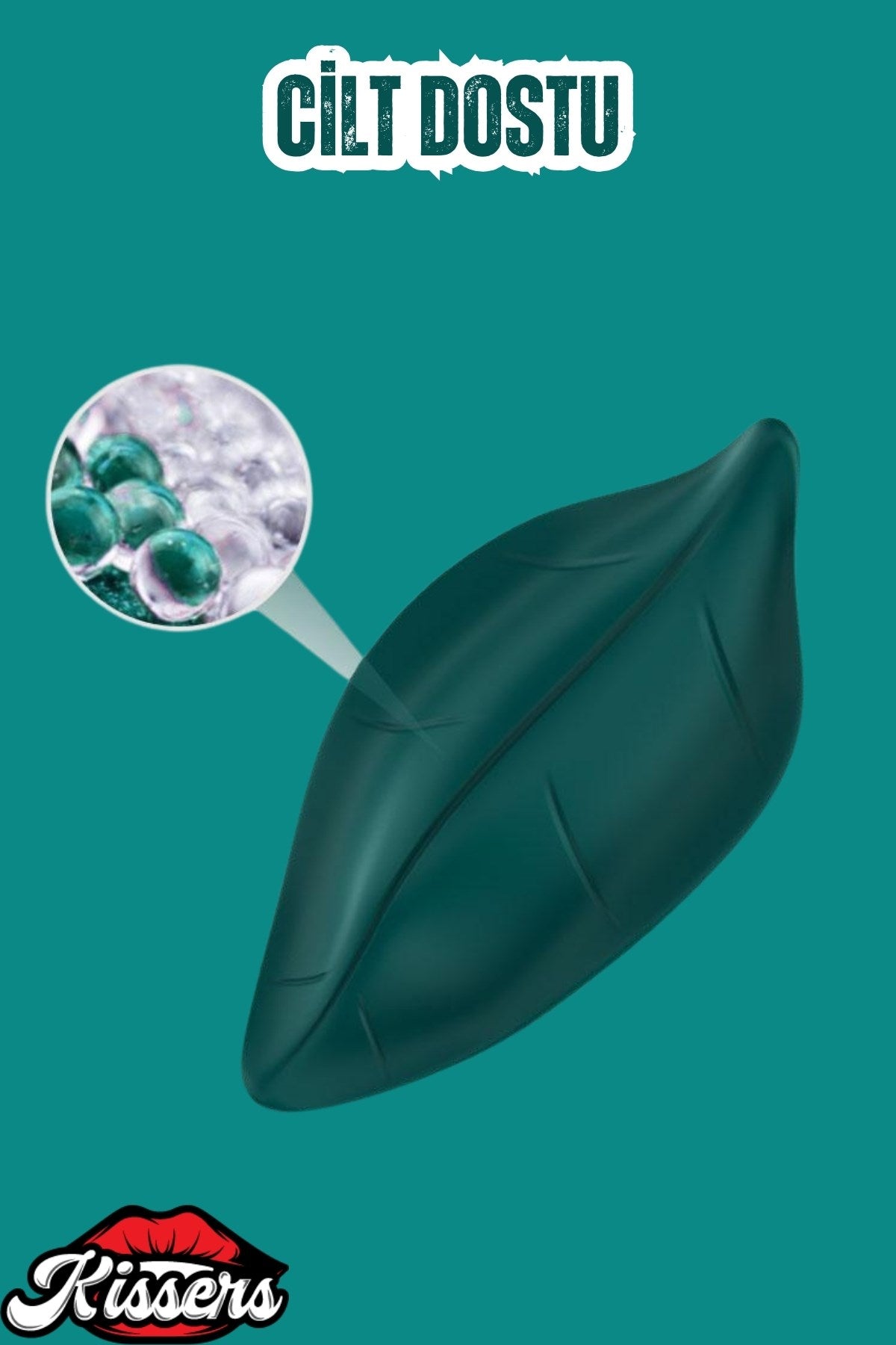 Cinsel Oyuncak Güçlü Titreşimli Kablosuz Kumandalı Sessiz Giyilebilir Vibratör Yeşil 9 Cm