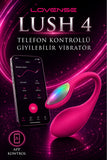 Lovense Dünyanin Her Yerinden Kontrol Edilebilen Lush 4 Telefon Kontrollü Giyilebilir Güçlü Titreşimli Vibratör