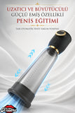 Uzatıcı ve Büyütücülü Güçlü Emiş Özellikli Penis Eğitimi Tam Otomatik Penis Vakum Pompası