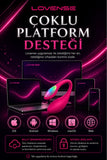Lovense Dünyanin Her Yerinden Kontrol Edilebilen Lush 4 Telefon Kontrollü Giyilebilir Güçlü Titreşimli Vibratör