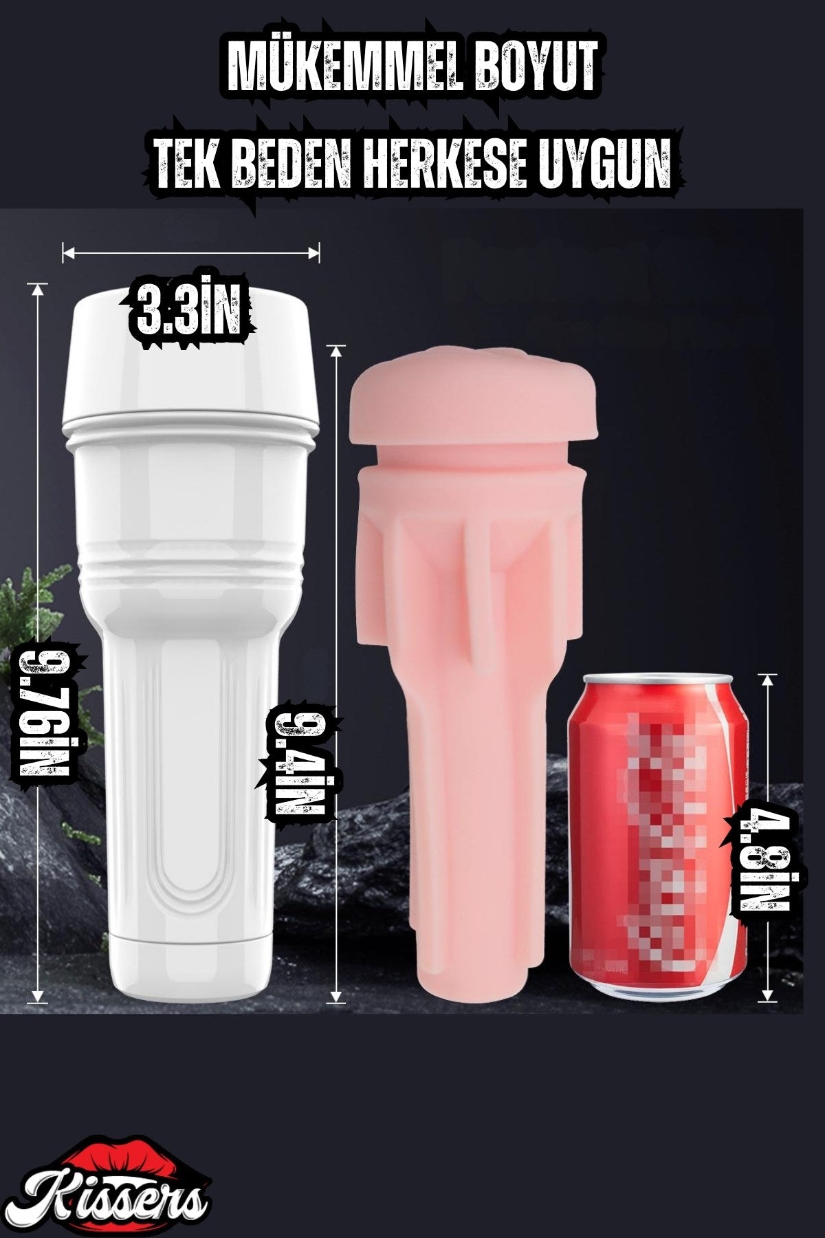 Ultra Gerçekçi Yumuşak Premium Doku Fener Tipi Kolay Saklanabilen Kupa Suni Vajina Cup Mastürbatör