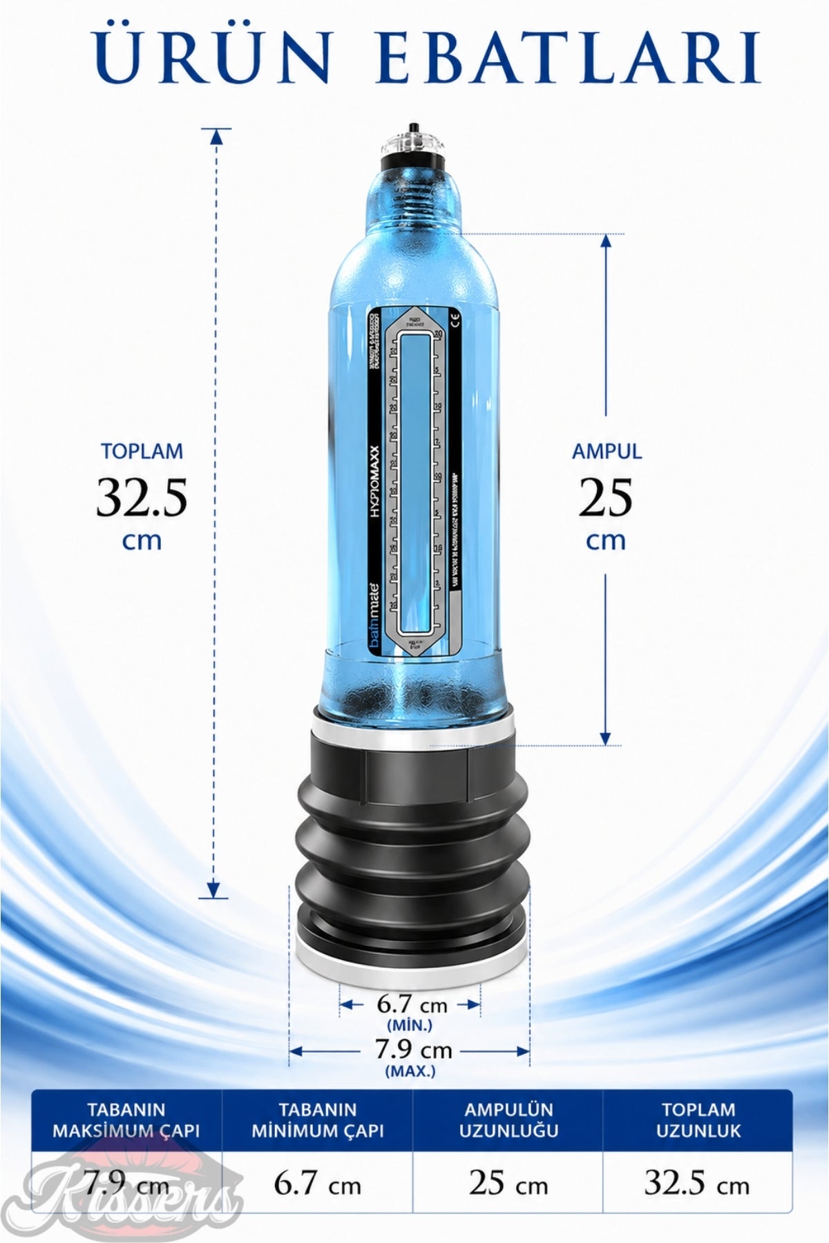 Bathmate  Etkili Ultra Güçlü Hidroponik Hydromax 9 Penis Pompası