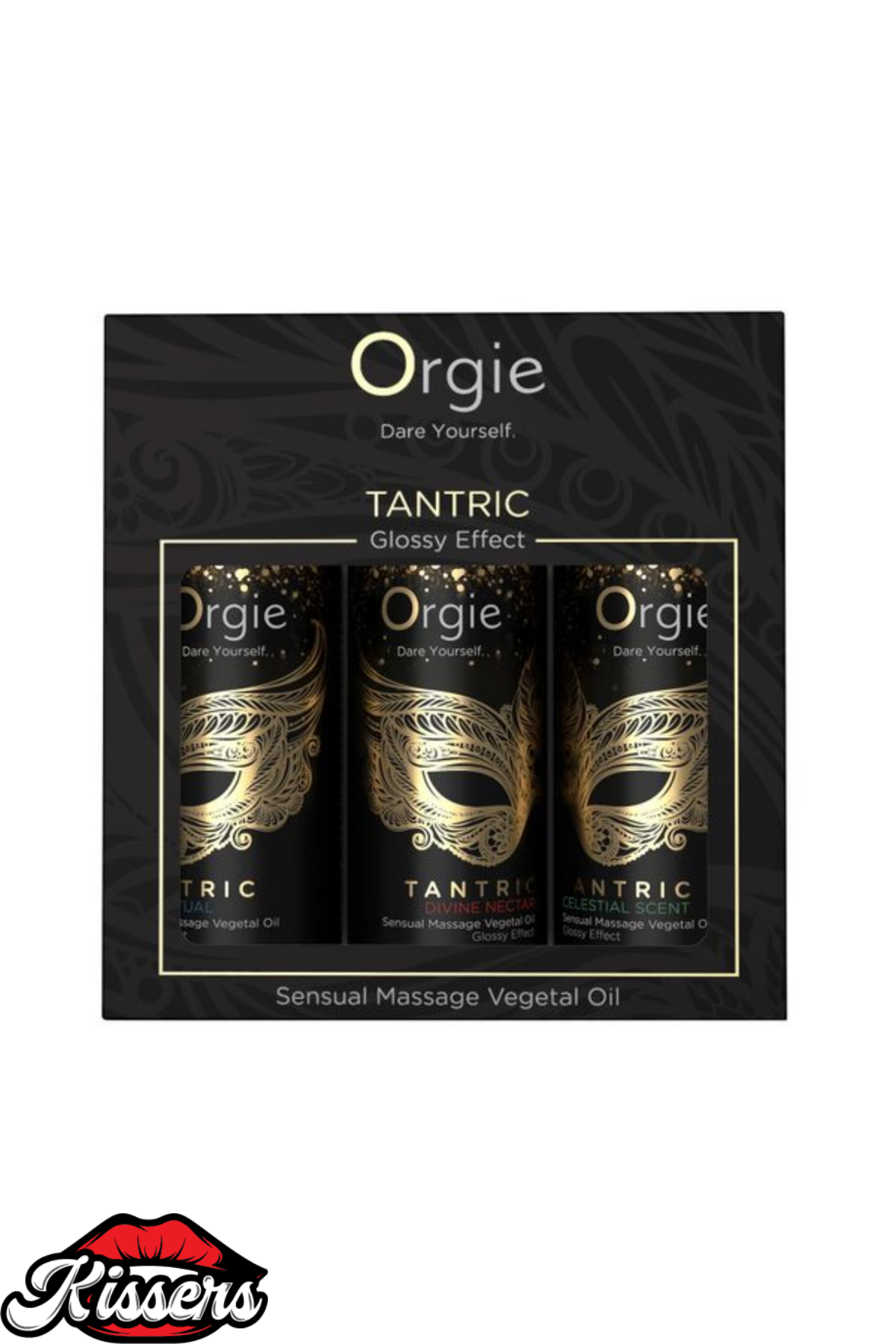 Kissers Orgie Tantric Mini Size Collection Çiftler İçin Masaj Yağı Seti 3x30 Ml