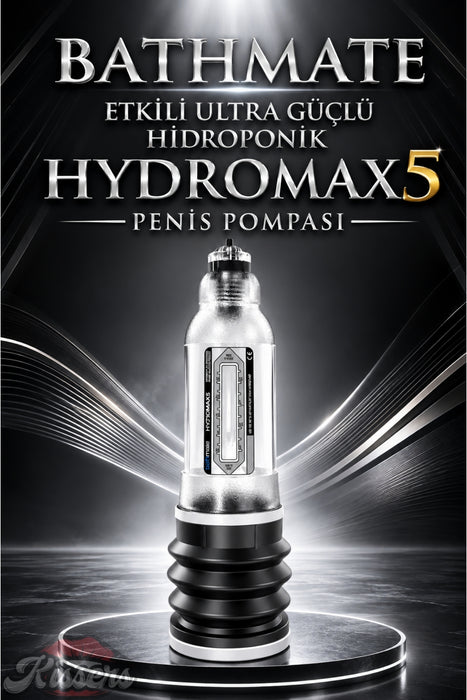 Bathmate  Etkili Ultra Güçlü Hidroponik Hydromax 5 Penis Pompası