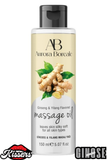 Aurora Boreale Ginseng Aromalı Masaj Yağı 150 ml Su Bazlı Rahatlatıcı Masaj Yağı