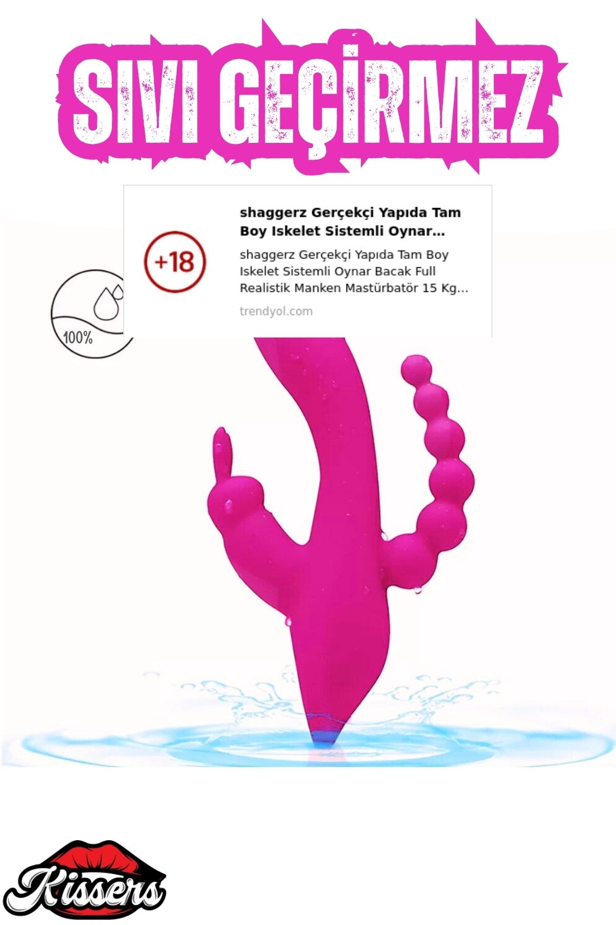 Cinsel Oyuncak Üçlü Tavşan Vibratör - Pembe