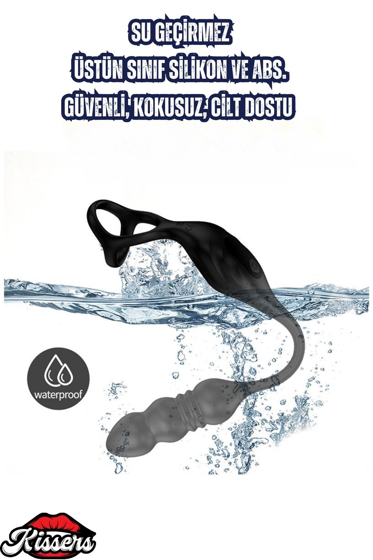 Şarjlı Uzaktan Kumandalı İleri Geri Hareketli Penis Halkalı Boğumlu Perine Uyarıcı Vibratör