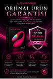 Lovense Dünyanin Her Yerinden Kontrol Edilebilen Lush 4 Telefon Kontrollü Giyilebilir Güçlü Titreşimli Vibratör