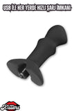 Sıvı Geçirmez Titreşimli Anal Ve UyarıcıAnal Plug 12 Cm
