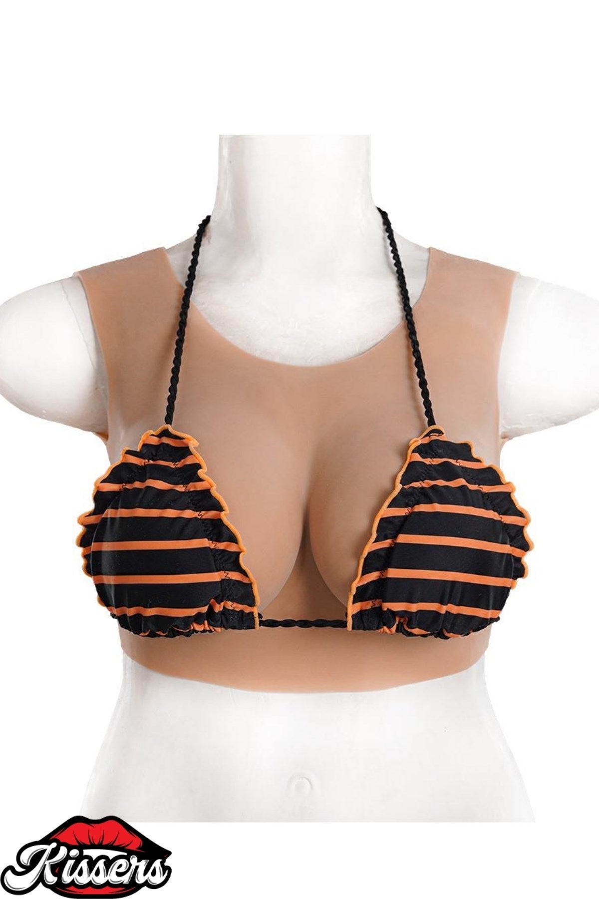 Medikal Silikon Gerçekçi Giyilebilir Suni Silikon Giyilebilir Yapay Göğüs Askılı 81 Cm