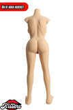 Sesli Titreşim Usb Şarjlı Anal Vajinal Isıtmalı 15 Kg 107 cm Ten Rengi Sex Doll Realistik Manken