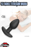 Kablosuz Kumandalı Titreşimli Silikon Anal Butt Plug Uyarıcılı Masaj Vibratör