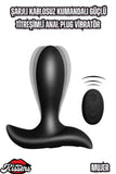 Şarjlı Kablosuz Kumandalı Güçlü Titreşimli Anal Plug Vibratör
