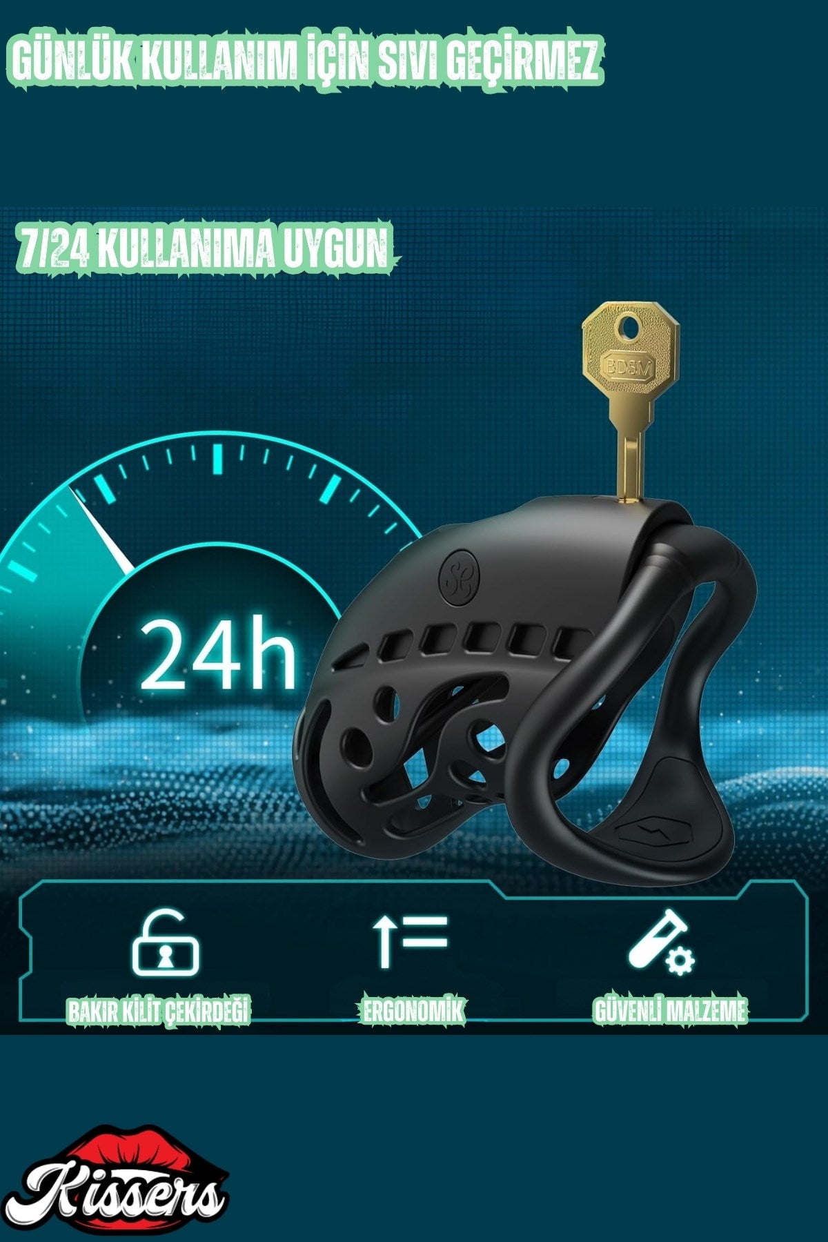 Uzaktan Kumandalı Titreşimli Chastity Cock Cezalandırıcı Penis Esaret Kafesi