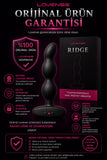 Lovense Dünyanin Her Yerinden Kontrol Edilebilen Ridge Telefon Kontrollü Güçlü Titreşimli Anal Vibratör