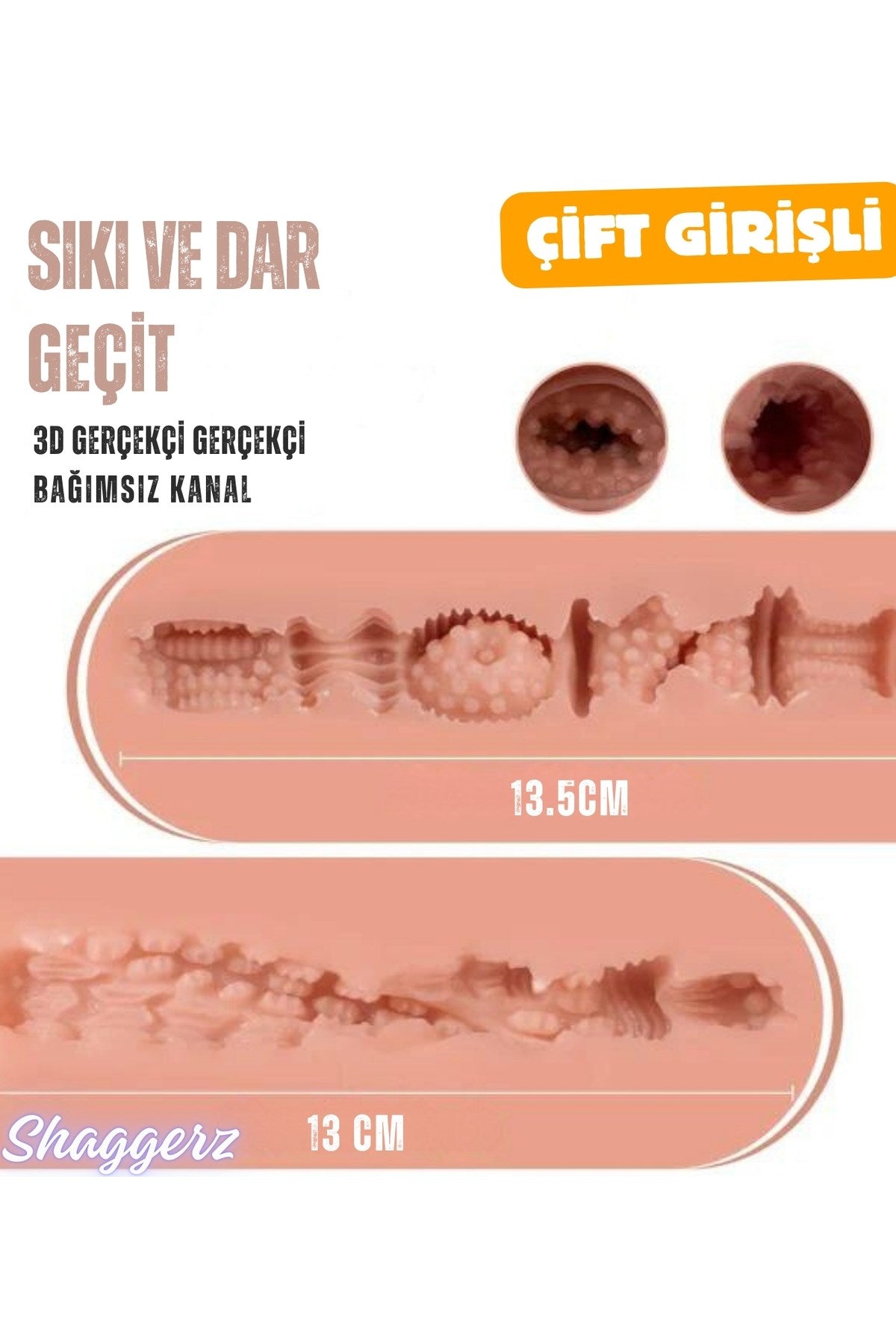 Büyük Göğüslü Dolgun Silikon Type Bacak Oynar İşlevli Anal Vajinal Realistik Manken 10 Kg