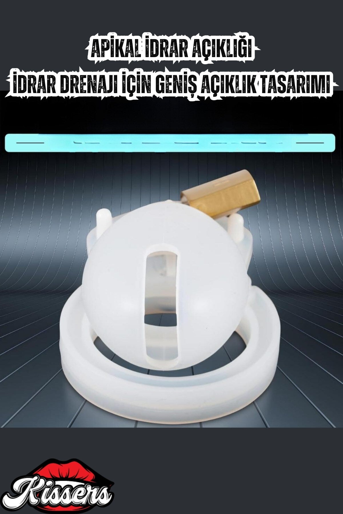 Bsdm Silikon Beyaz Penis Kilidi Erkek Bekaret Cihazı Chastity Cock Cage Penis Esaret Kafesi