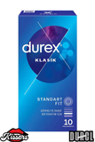 Durex Klasik 10’lu Paket Prezervatif Pürüzsüz Kolay Kullanım