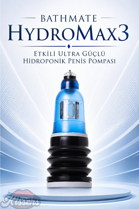 Bathmate Hydromax 3 Etkili Ultra Güçlü Hidroponik Penis Pompası