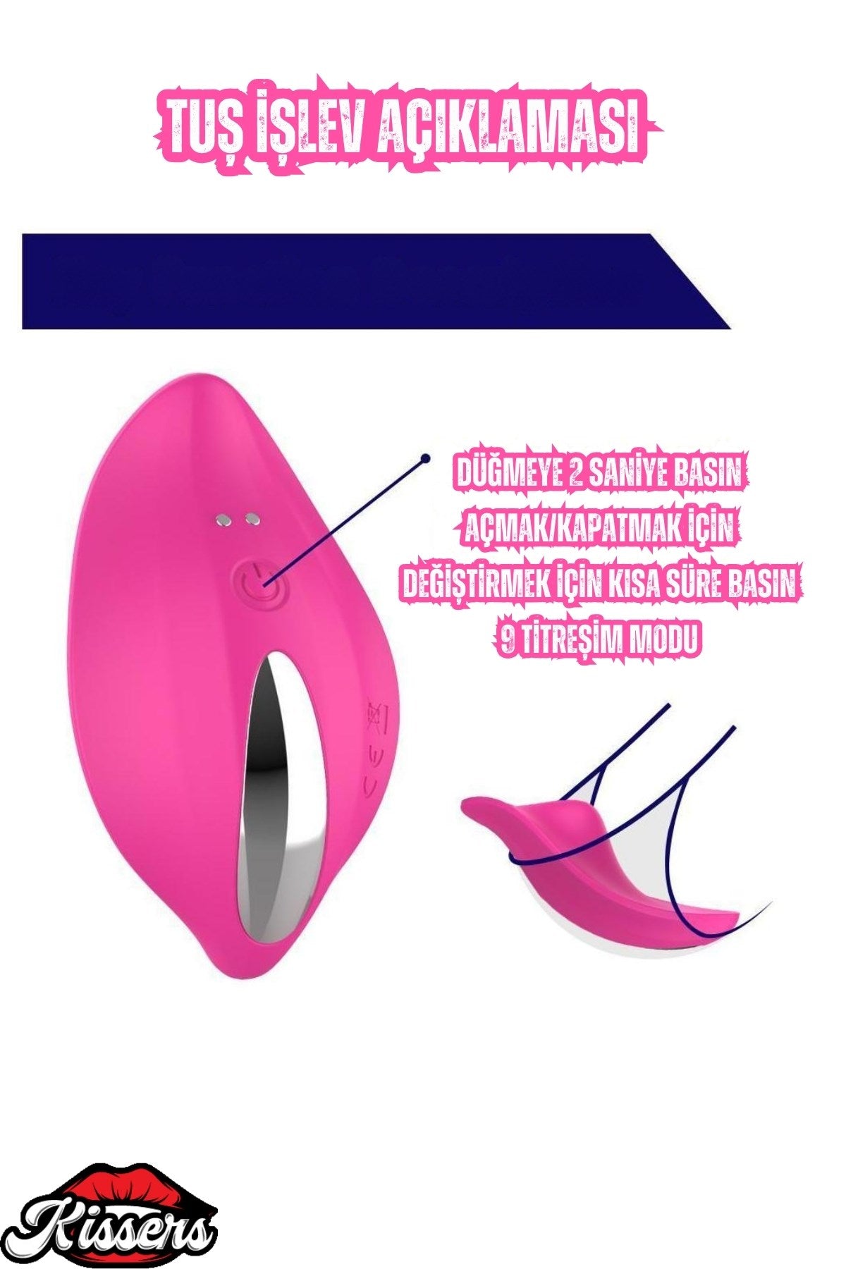 Şarjlı Telefon Kontrollü Klitoris Uyarıcı Çok Sessiz Giyilebilir Vibratör