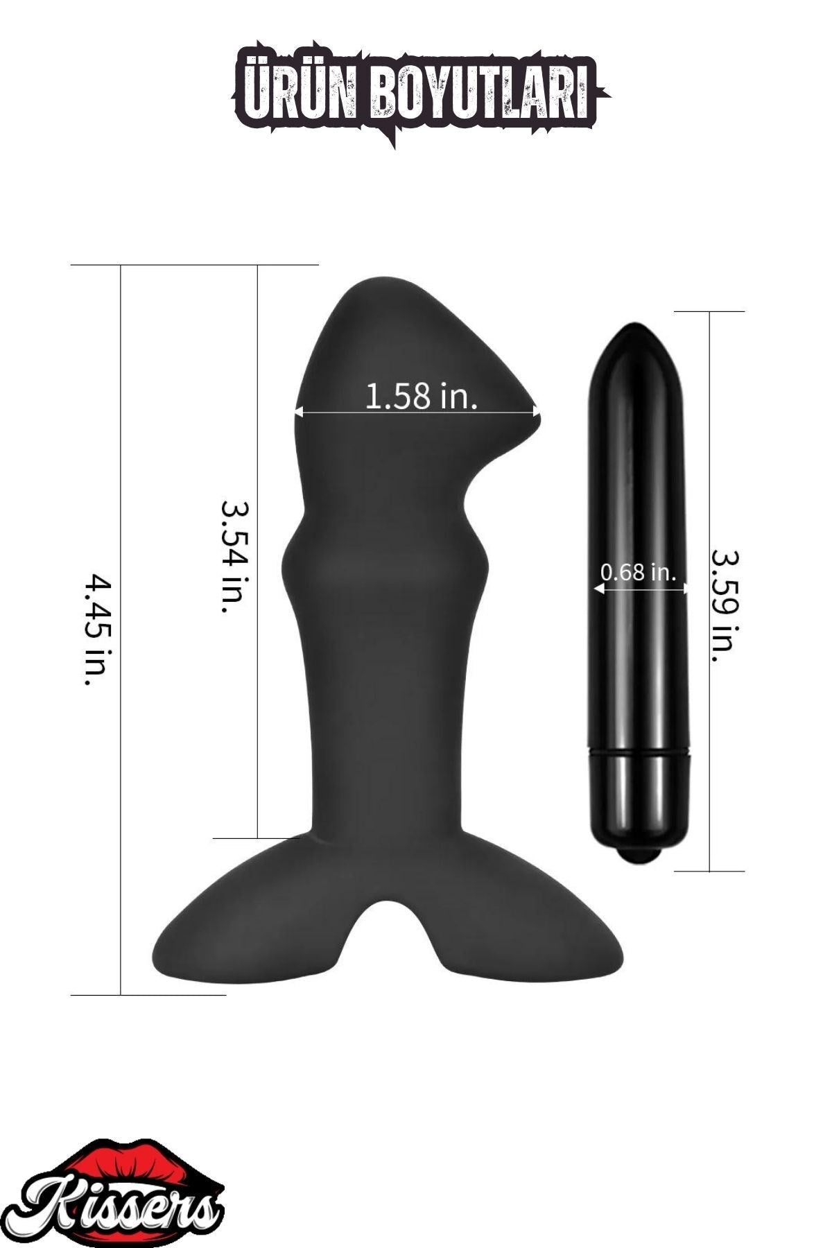 Sıvı Geçirmez Titreşimli Anal Ve UyarıcıAnal Plug 12 Cm