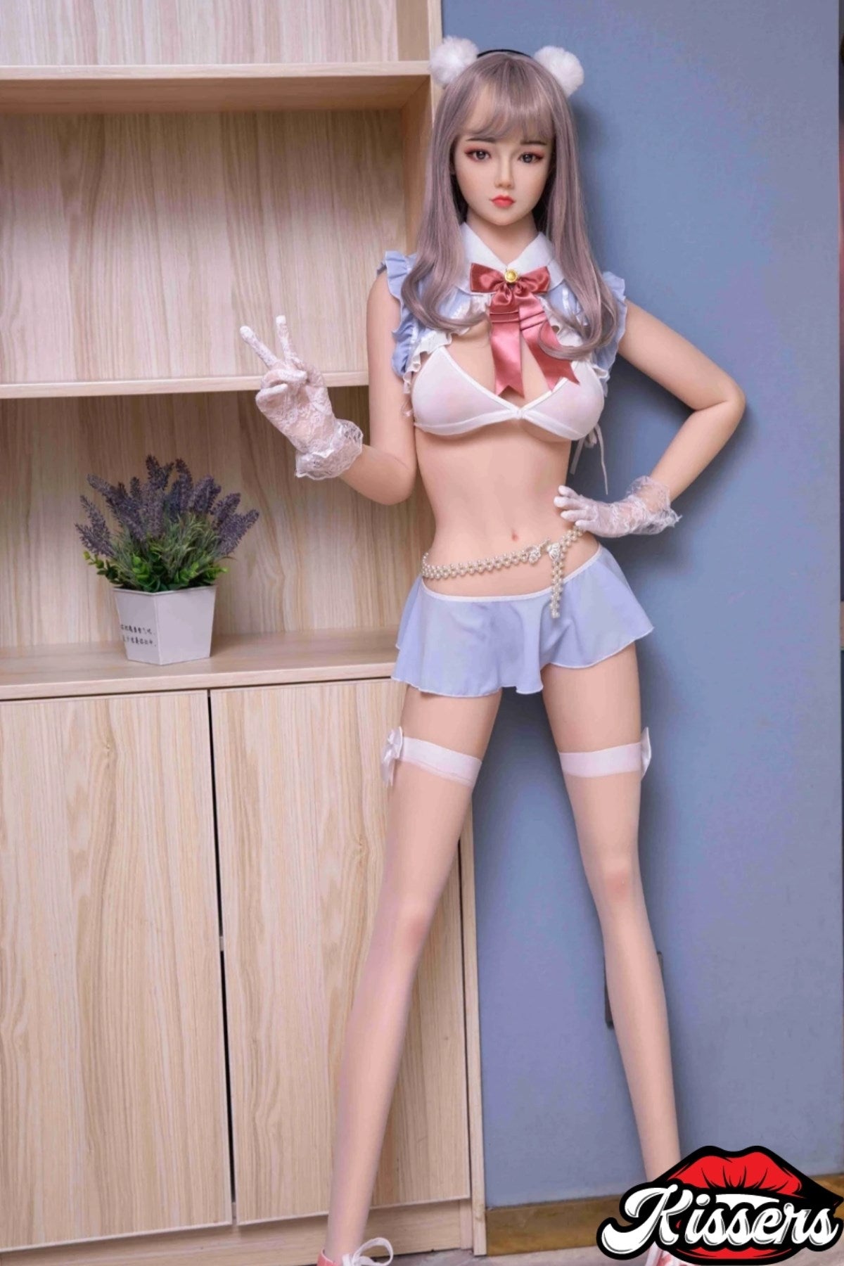 Oto Oral Sesli Emişli Isıtmalı Popo Hareketli Full  Doll Silikon Kafalı Realistik Manken Royal