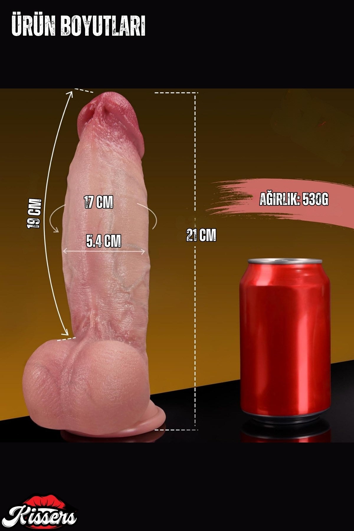 Ultra Realistik Esnek Damarlı Eğilip Bükülebilir Beyaz Ten Penis Dildo Kalın Penis 21 Cm