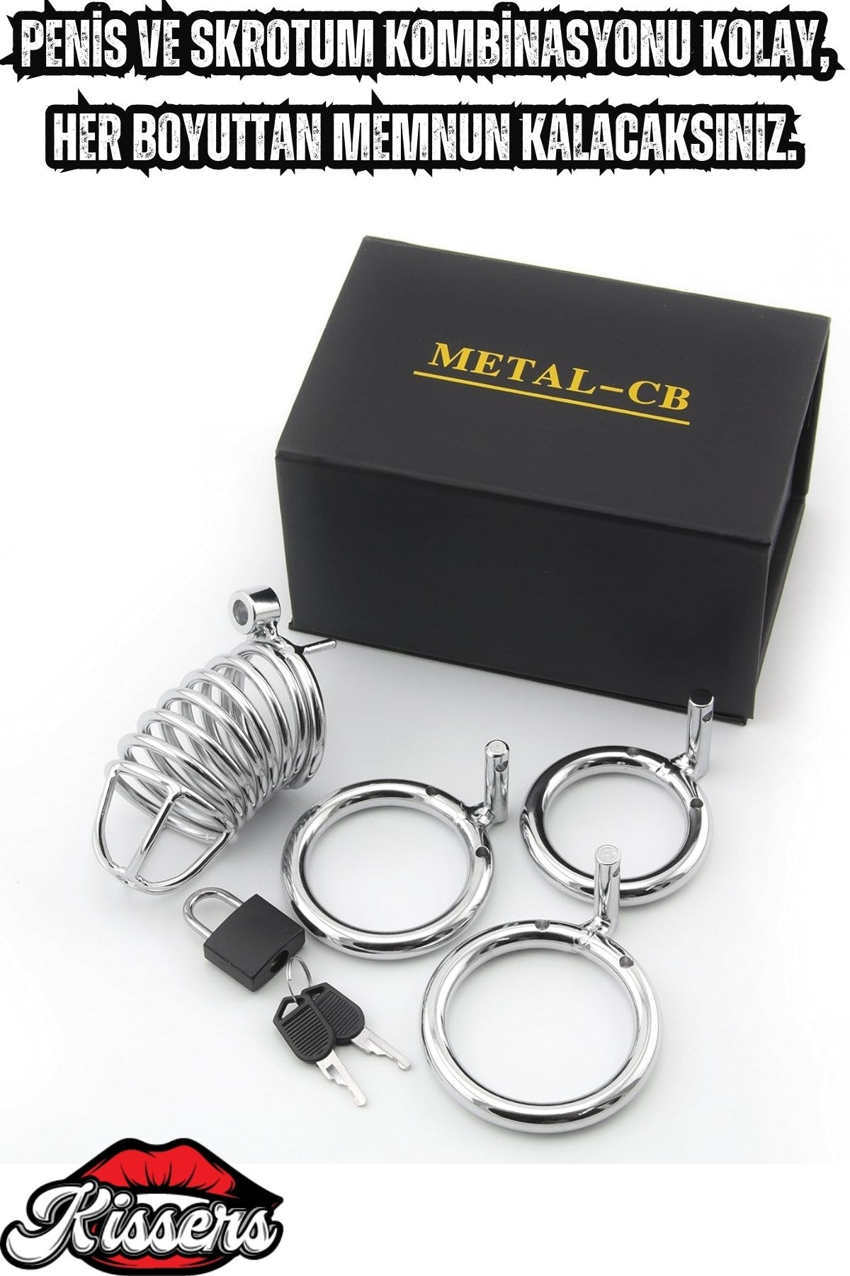Bsdm Metal Penis Kilidi Chastity Cock Cage Erkek Bekaret Penis Kilidi Kilitlenebilir Esaret Kafesi