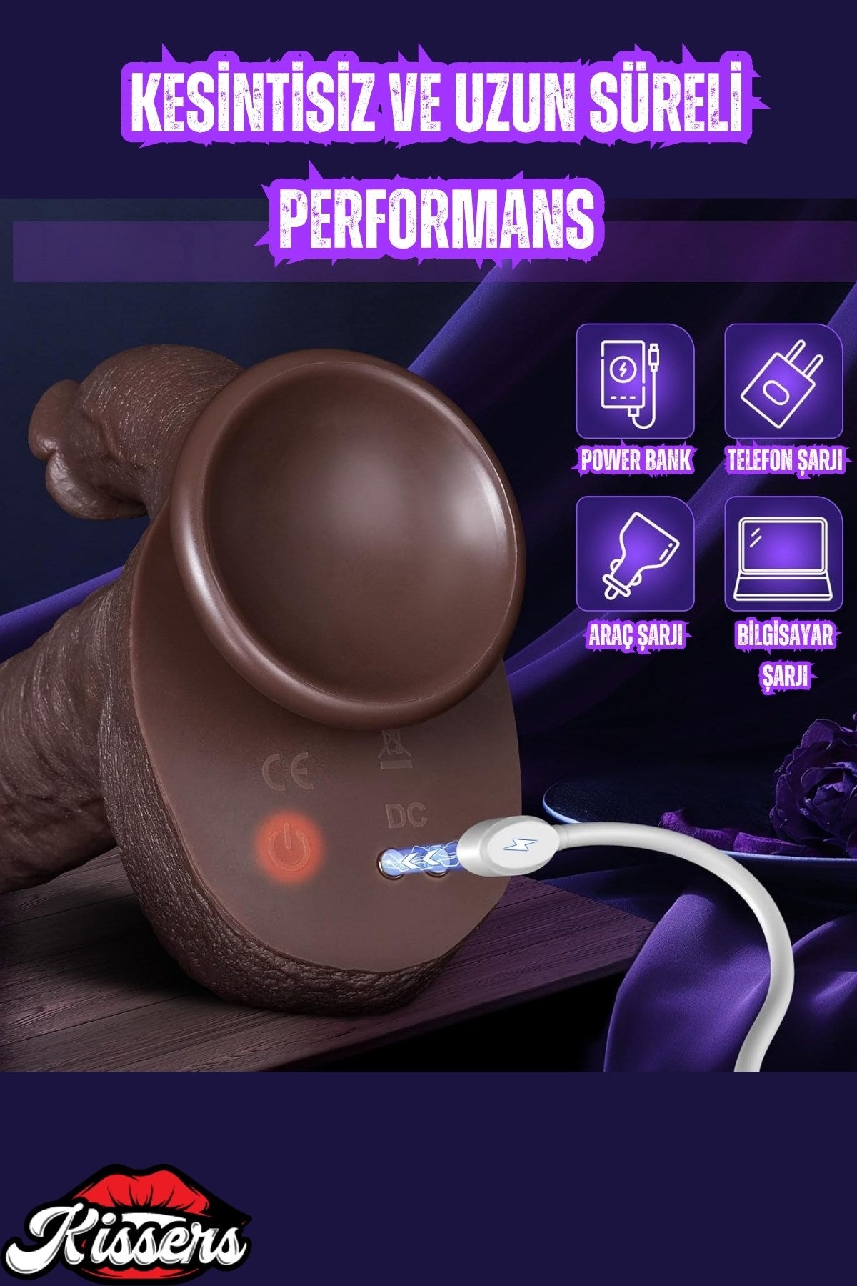 Uzaktan Kumandalı İleri Geri Hareketli Dil Yalama Modlu Isıtmalı Dildo Penis 23 Cm