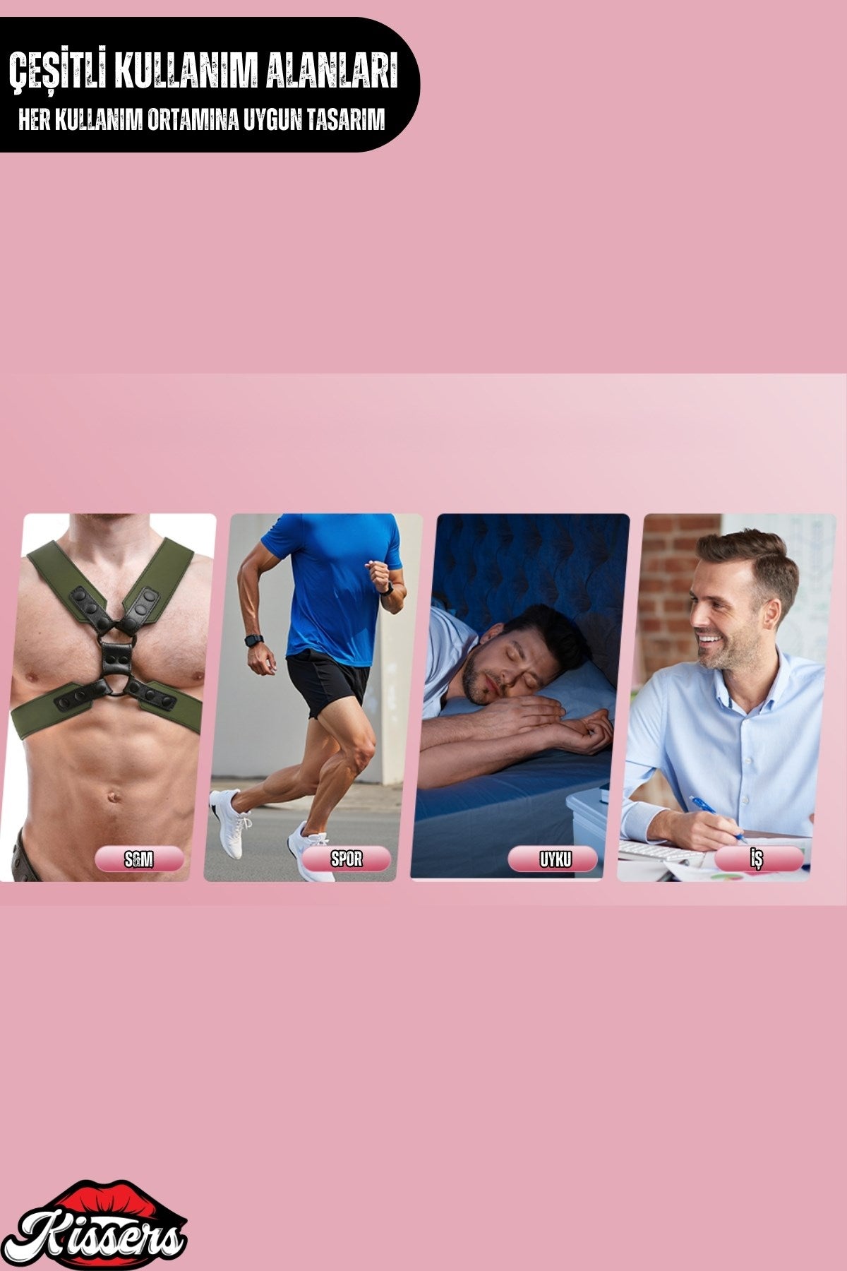 Chastity Cock Cage Vajina Görünümlü Demir Pembe Penis Kemerli Esaret Penis Kafesi