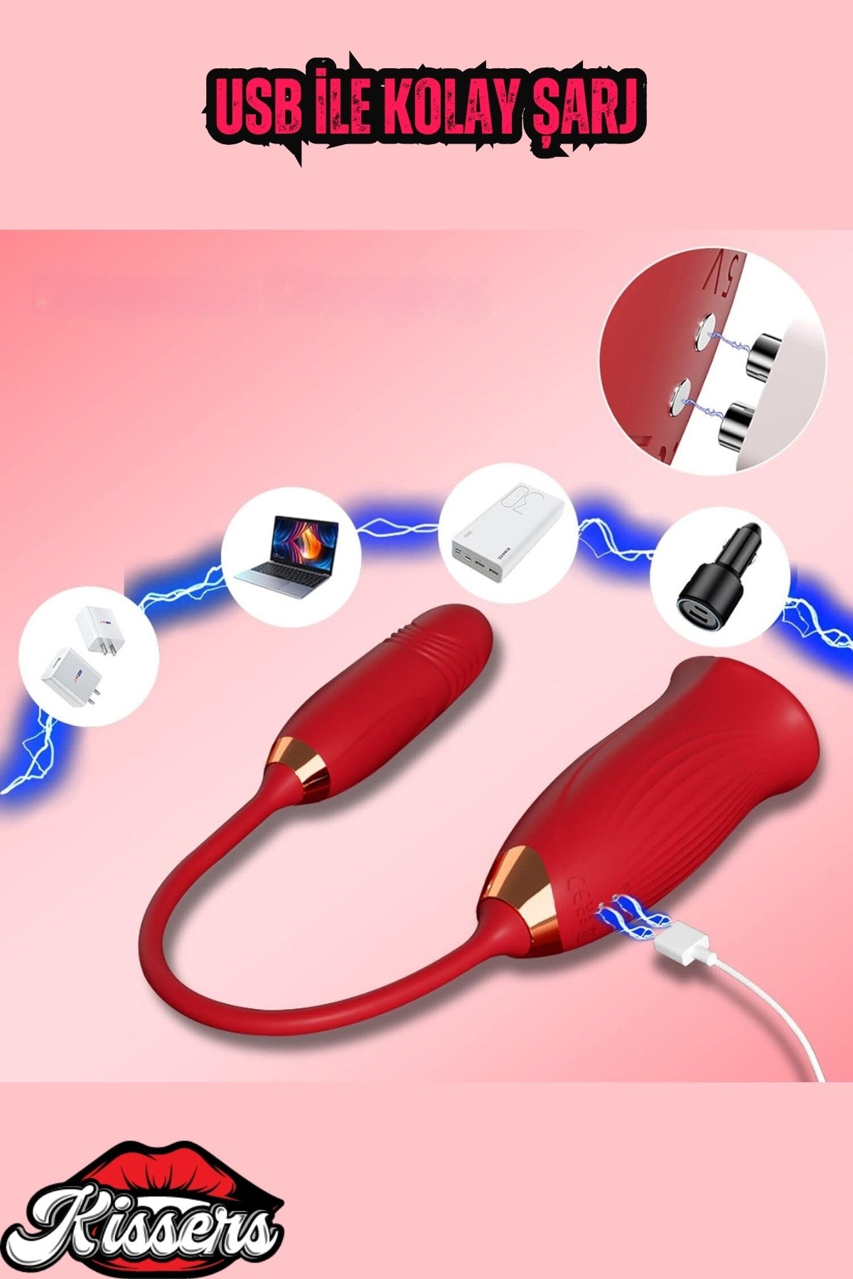 Cinsel Oyuncak Kadınlar Için 3'ü 1 Arada Anal Vajina Klitoris Titreşim Yalama Vibratör