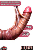 Ultra Realistik Esnek Kayar Deri Eğilip Bükülebilir Skin Ten Dildo 22 Cm