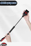 Bdsm Esnek Saplı Tutma Aparatlı Kalp Desenli At Kırbacı Deri Fantezi Kamçı Şaplak 64 Cm