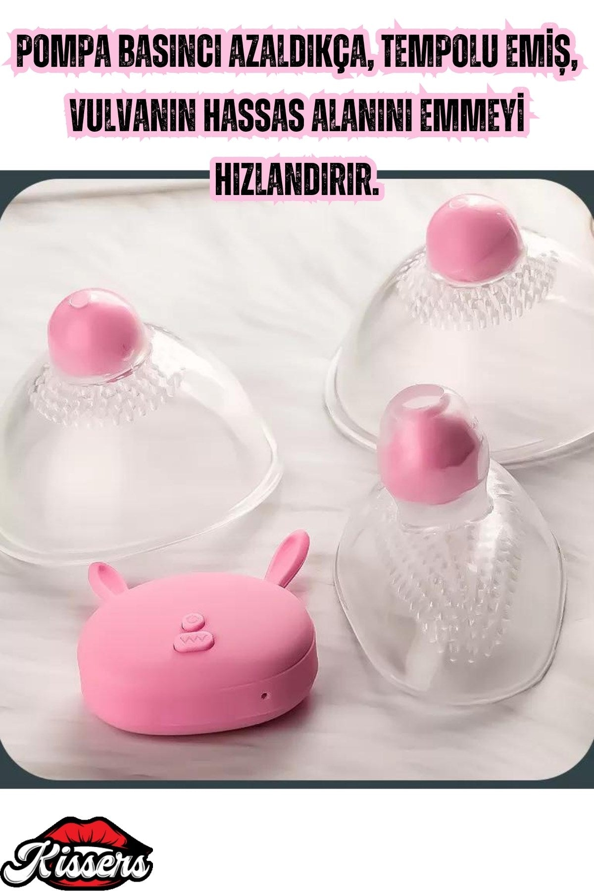 Uzaktan Kumandalı Göğüs Vajina ve Klitoris Uyarıcı 3ü 1 Arada Titreşimli Vibratör