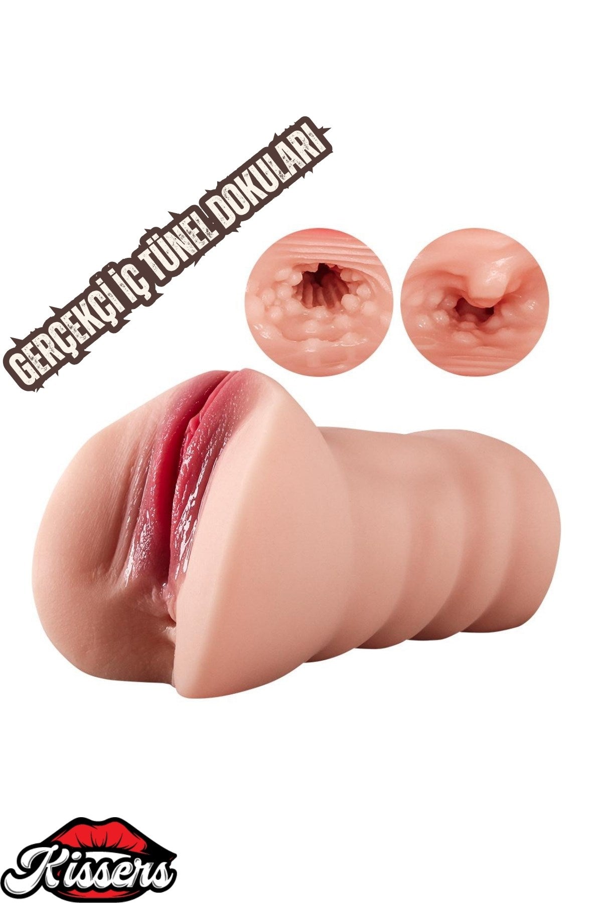 Elena Çift Girişli Realistik Mastürbatör – 17.5 cm Vajina & Anal Girişli Titreşim ve Isıtma